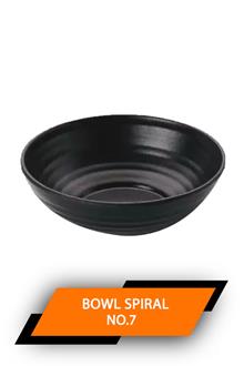 Shinewell Nappy Bowl Spiral Black No.7